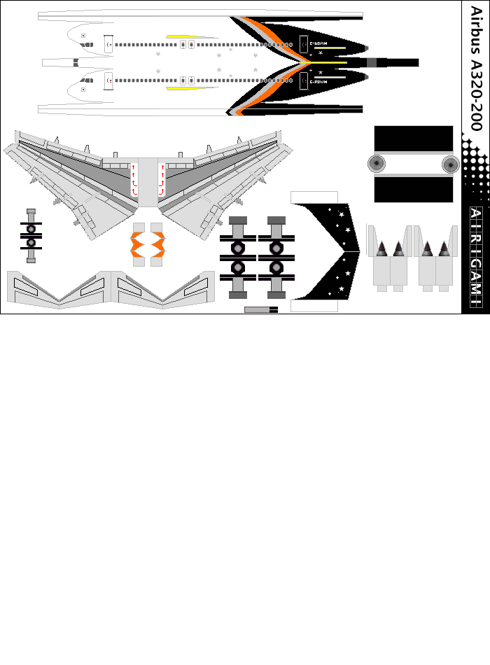 4G: Titan Airways (2006 c/s) - Airbus A320-200 [Airigami X by Johizy360]