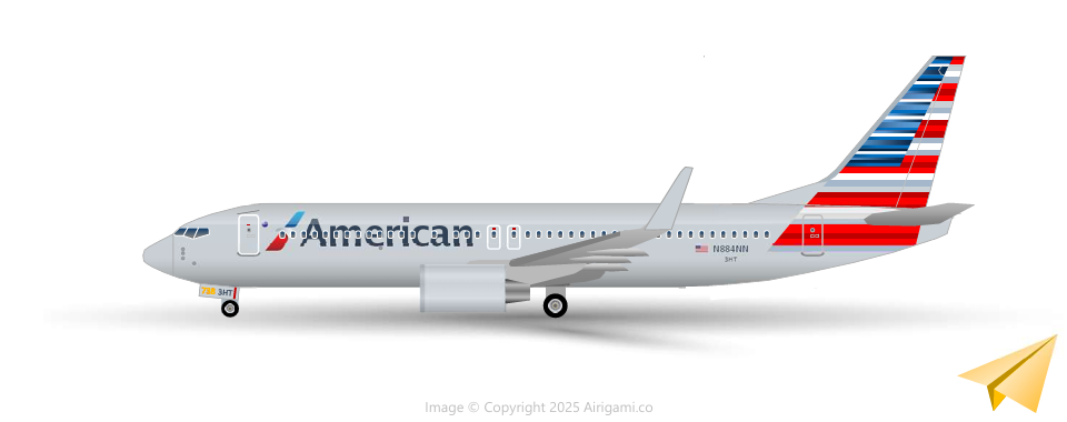 10G: American Airlines (2013 c/s) - Boeing 737-800(WL) [10AAL73H2557]