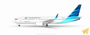 10G: Garuda Indonesia (2009 c/s) - Boeing 737-800(WL) [10GIA73H2556]
