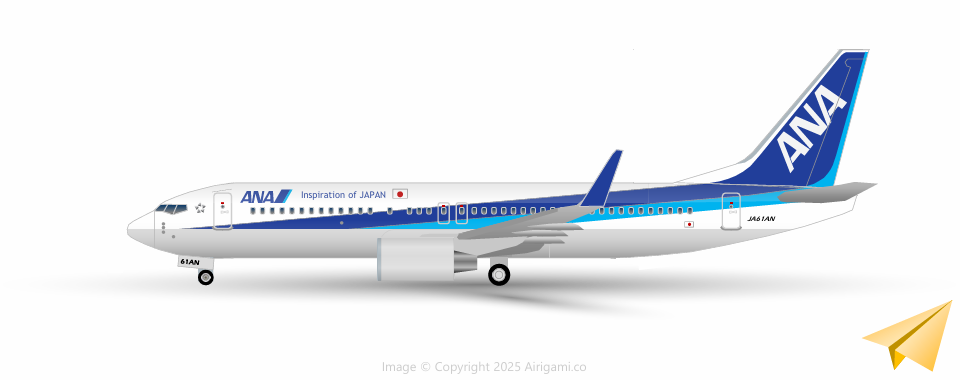 10G: All Nippon Airways (2010 c/s) - Boeing 737-800(WL) [102584-ANA73H]